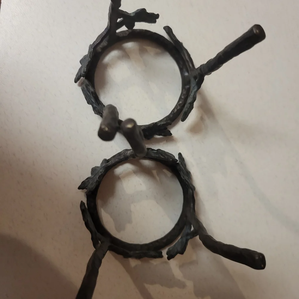 Vintage Pier 1 Imports Candle Holders